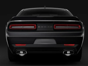 mopar dodge challenger 2017 3D Model