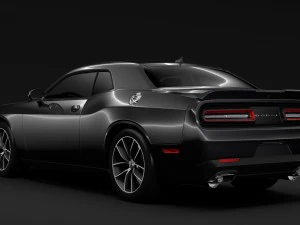 mopar dodge challenger 2017 3D Model