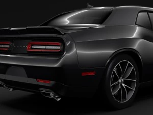 mopar dodge challenger 2017 3D Model