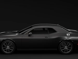 mopar dodge challenger 2017 3D Model