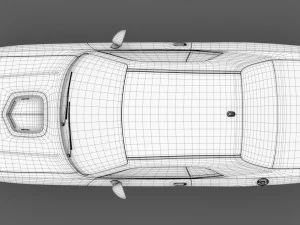 mopar dodge challenger 2017 3D Model