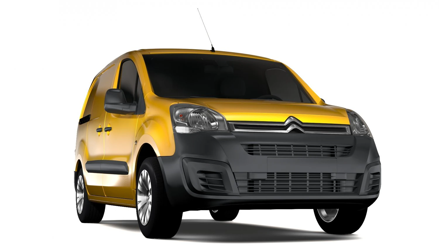 citroen berlingo van l1 2slidedoors 2017 3D Model .c4d .max .obj .3ds .fbx .stl .blend 