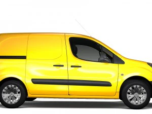 citroen berlingo van l1 2slidedoors 2017 3D Model