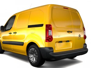 citroen berlingo van l1 2slidedoors 2017 3D Model