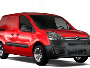 citroen berlingo van l1 2017 3Dモデル