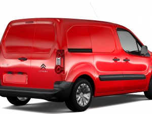 citroen berlingo van l1 2017 3Dモデル