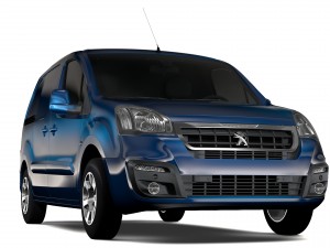 peugeot partner van l1 2017 Modello 3D