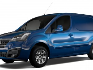 peugeot partner van l1 2017 3D 模型