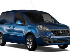 peugeot partner van l1 2017 3D 模型