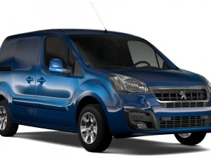 peugeot partner van l1 2017 3D Model