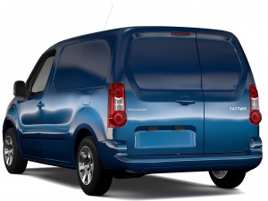peugeot partner van l1 2017 3D 模型