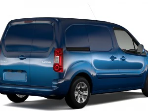 peugeot partner van l1 2017 3D Model