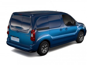 peugeot partner van l1 2017 3D 模型