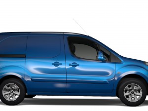 peugeot partner van l1 2017 3D 模型