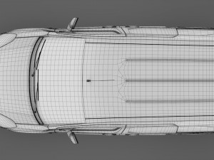 peugeot partner van l1 2017 3D 模型