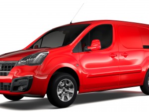 peugeot partner van l1 electric 2017 Modèle 3D