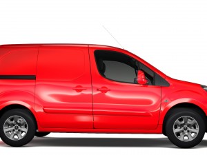 peugeot partner van l1 electric 2017 Modèle 3D