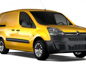 citroen berlingo van l2 2slidedoors 2017 Model 3D