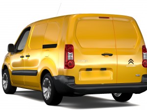 citroen berlingo van l2 2slidedoors 2017 Model 3D