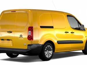 citroen berlingo van l2 2slidedoors 2017 Model 3D
