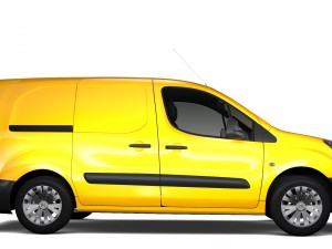 citroen berlingo van l2 2slidedoors 2017 Model 3D