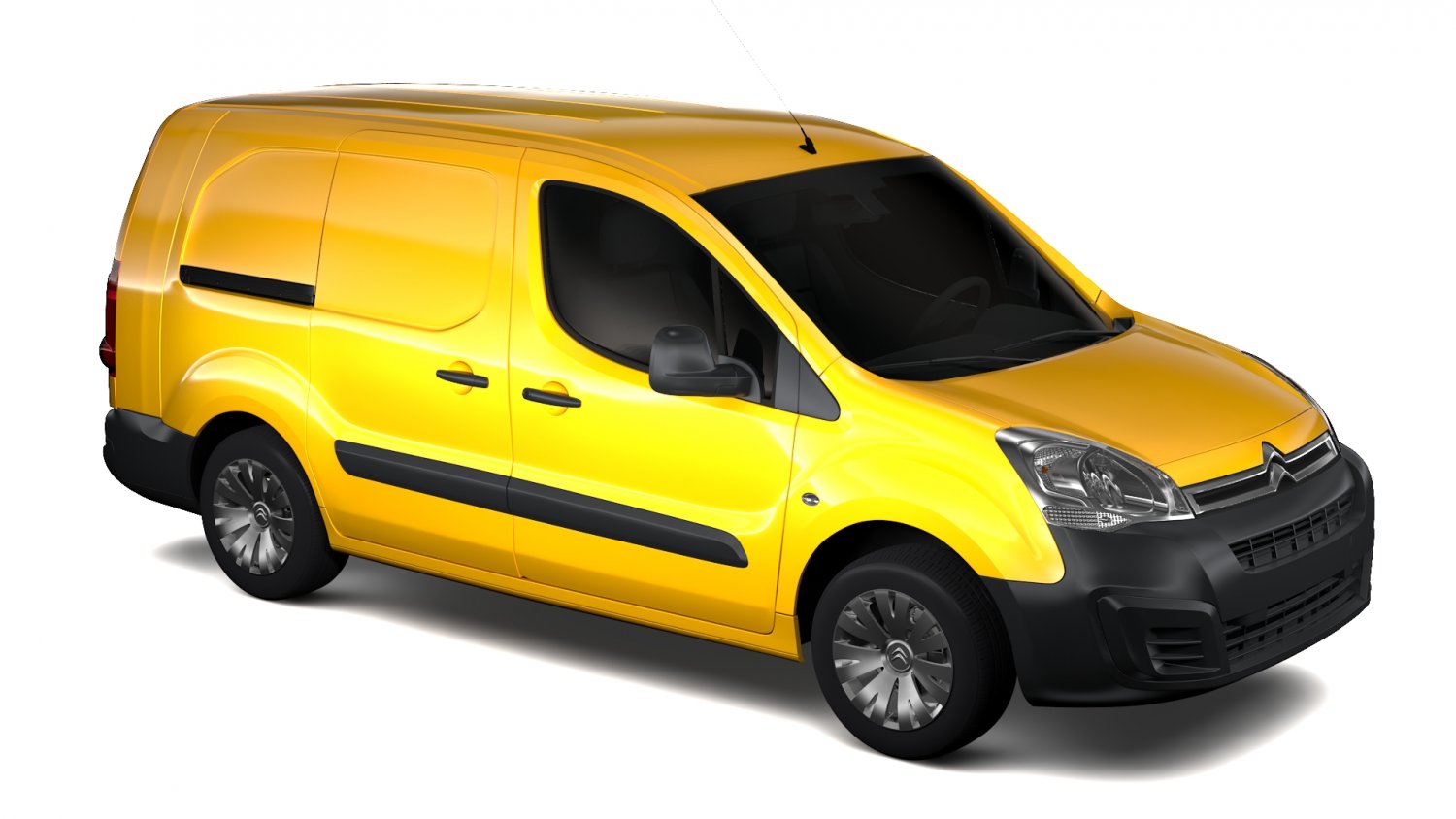Citroen Berlingo Van L2 2slidedoors 2017 3D Model in Van