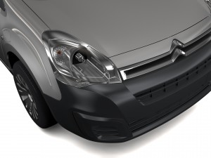 citroen berlingo van l2 full electric 2017 Modèle 3D