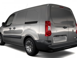 citroen berlingo van l2 full electric 2017 Modèle 3D