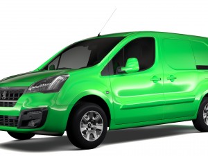 peugeot partner van l2 2slidedoors 2017 Modèle 3D