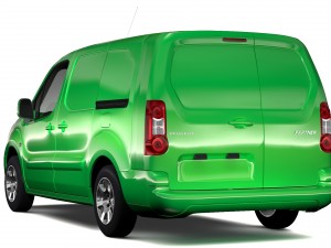 peugeot partner van l2 2slidedoors 2017 Modèle 3D