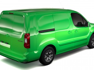 peugeot partner van l2 2slidedoors 2017 Modèle 3D