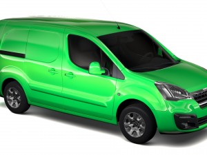 peugeot partner van l2 2slidedoors 2017 Modèle 3D