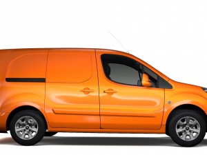 peugeot partner van l2 2017 3Dモデル