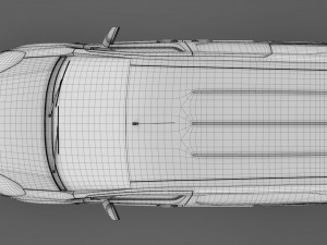 peugeot partner van l2 2017 3Dモデル
