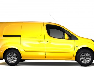peugeot partner van l2 electric 2017 Modèle 3D