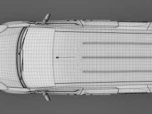 peugeot partner van l2 electric 2017 Modèle 3D