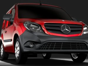 mercedes benz citan van l1 2017 р.в 3D Модель