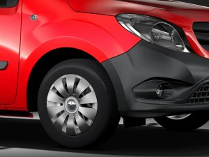 mercedes benz citan van l1 2017 Modelo 3D