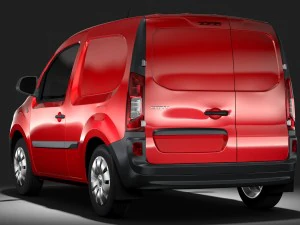 mercedes benz citan van l1 2017 Modelo 3D