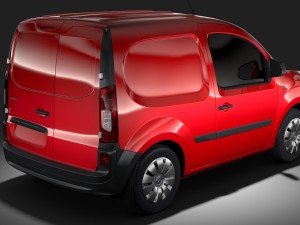 mercedes benz citan van l1 2017 3D Model