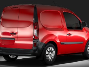 mercedes benz citan van l1 2017 3D Model