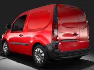 mercedes benz citan van l1 2017 Modelo 3D