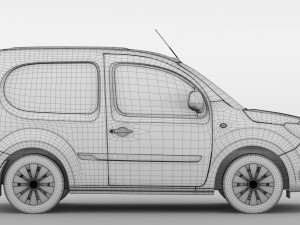 mercedes benz citan van l1 2017 3D Model