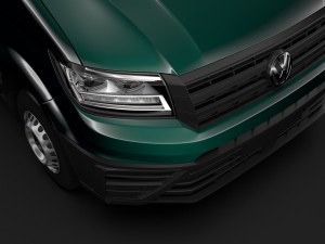 wv crafter chassi singlecab l3 2017 3D Model