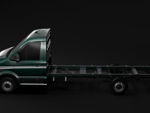 wv crafter chassi singlecab l3 2017 3D Model