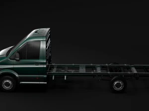 wv crafter chassi singlecab l3 2017 3D Model