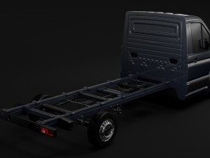 wv crafter chassi singlecab l2 2017 3D Model