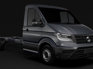 wv crafter chassi singlecab l2 2017 3D मॉडल
