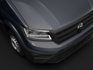 wv crafter chassi singlecab l2 2017 3D मॉडल