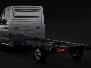 wv crafter chassi singlecab l2 2017 3D मॉडल